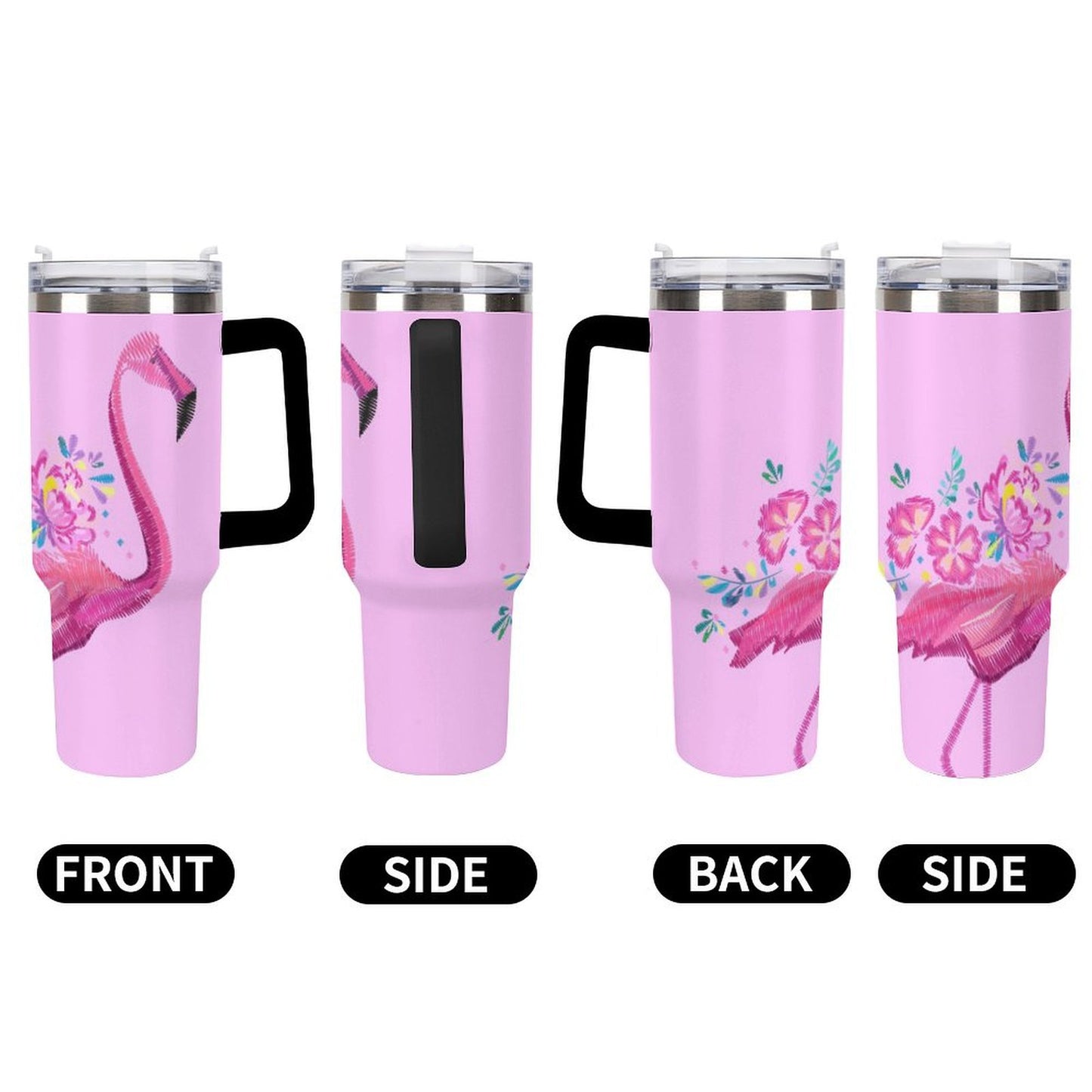 Personalized 40oz Insulated Tumbler | Custom Photo Stainless Steel Cup