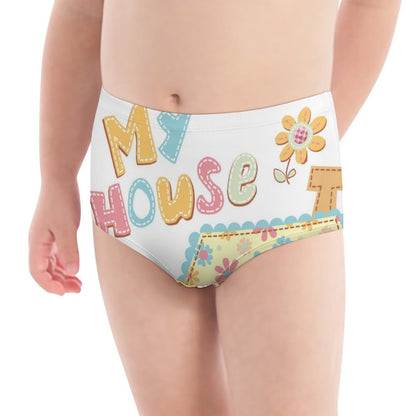 Custom Girls' Panties | Personalized Milk Silk Underwear