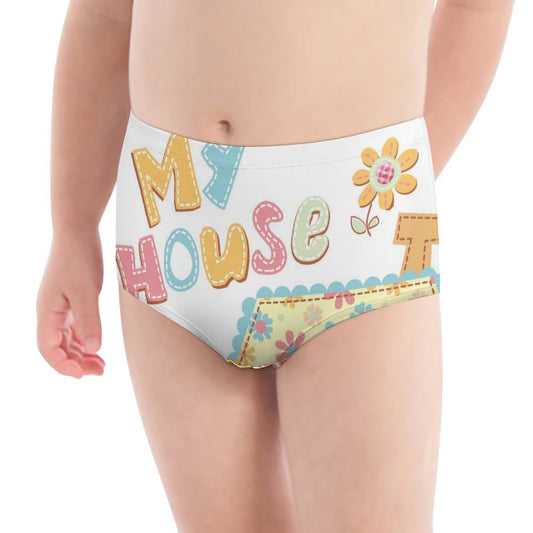 Custom Girls' Panties | Personalized Milk Silk Underwear
