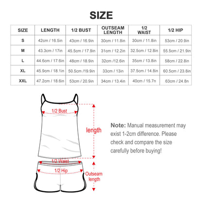 Custom Cami Pajama Set | Cooling Personalized Sleepwear