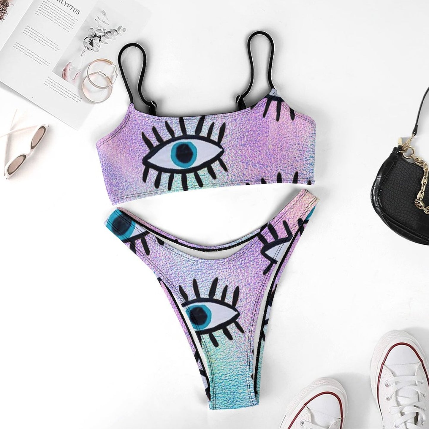 Custom Graphic Bikini Set | Sexy Two-Piece Swimsuit