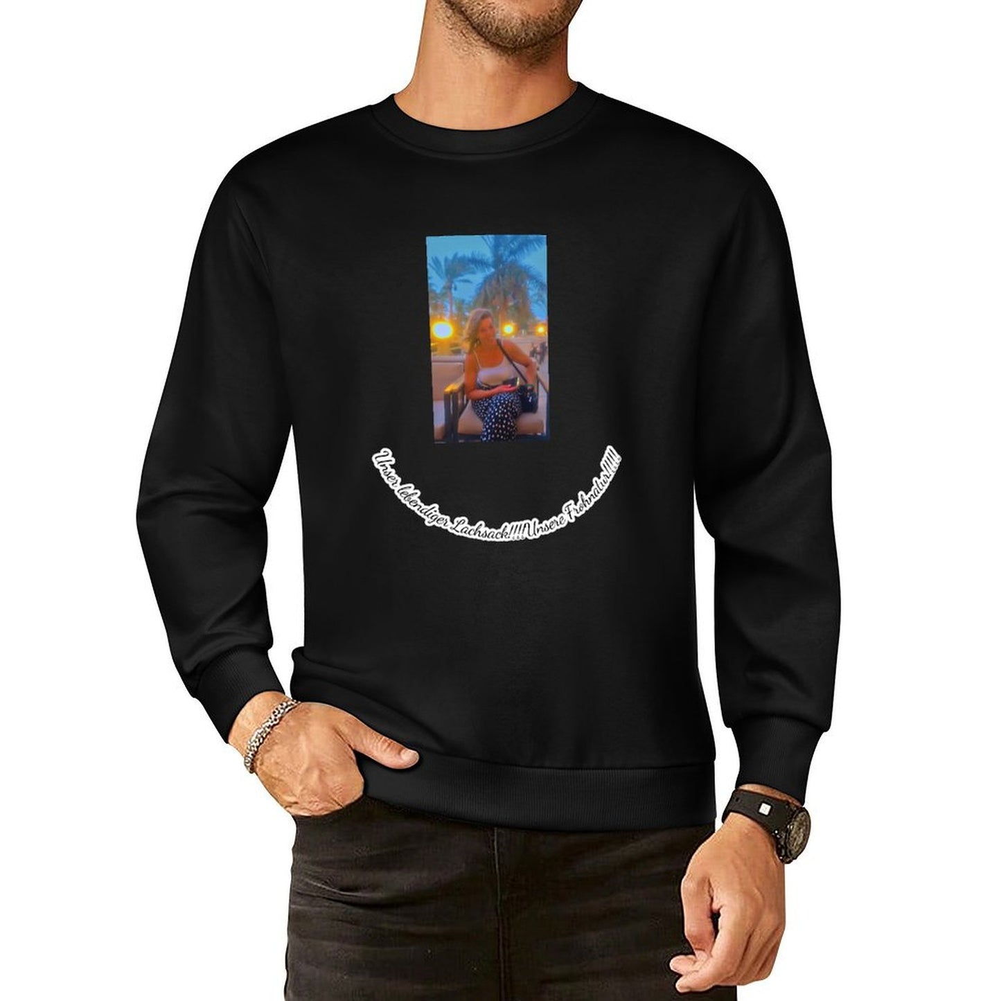 Custom Front & Back Print Hoodie | 100% Cotton Unisex Sweatshirt