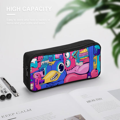 Custom Large Pencil Pouch | Personalized Stationery Organizer Bag