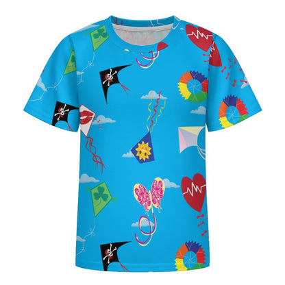 Custom All-Over Print Kids T-Shirt | Durable & Breathable Play Tee
