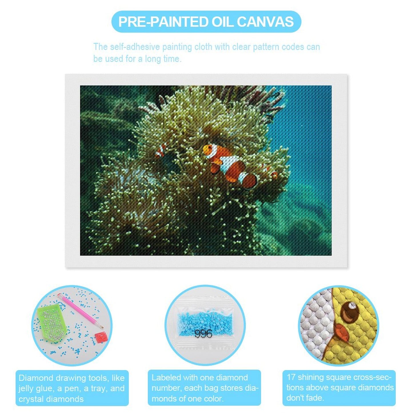 Custom Diamond Art Kit | Turn Your Photo into a Round Drill Painting