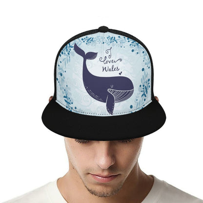 Design a Custom Flat Brim Trucker Hat | Mesh Snapback Cap