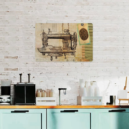 Custom Horizontal Aluminum Sign: Durable UV-Printed Art for Indoor &amp; Outdoor Decor (20x30cm)