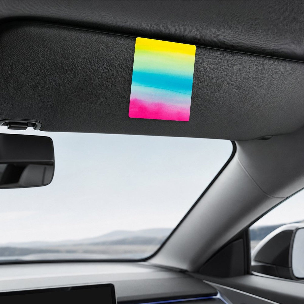 Personalized Acrylic Car Visor Clip with Custom Photo