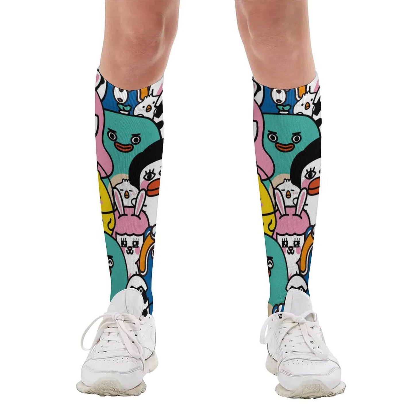 Custom 360 Print Socks | All-Over Seamless Photo Socks