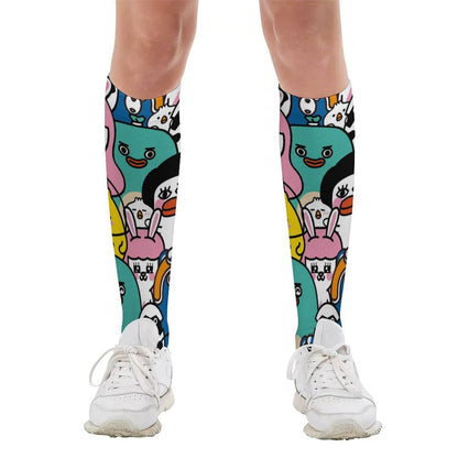 Custom 360 Print Socks | All-Over Seamless Photo Socks