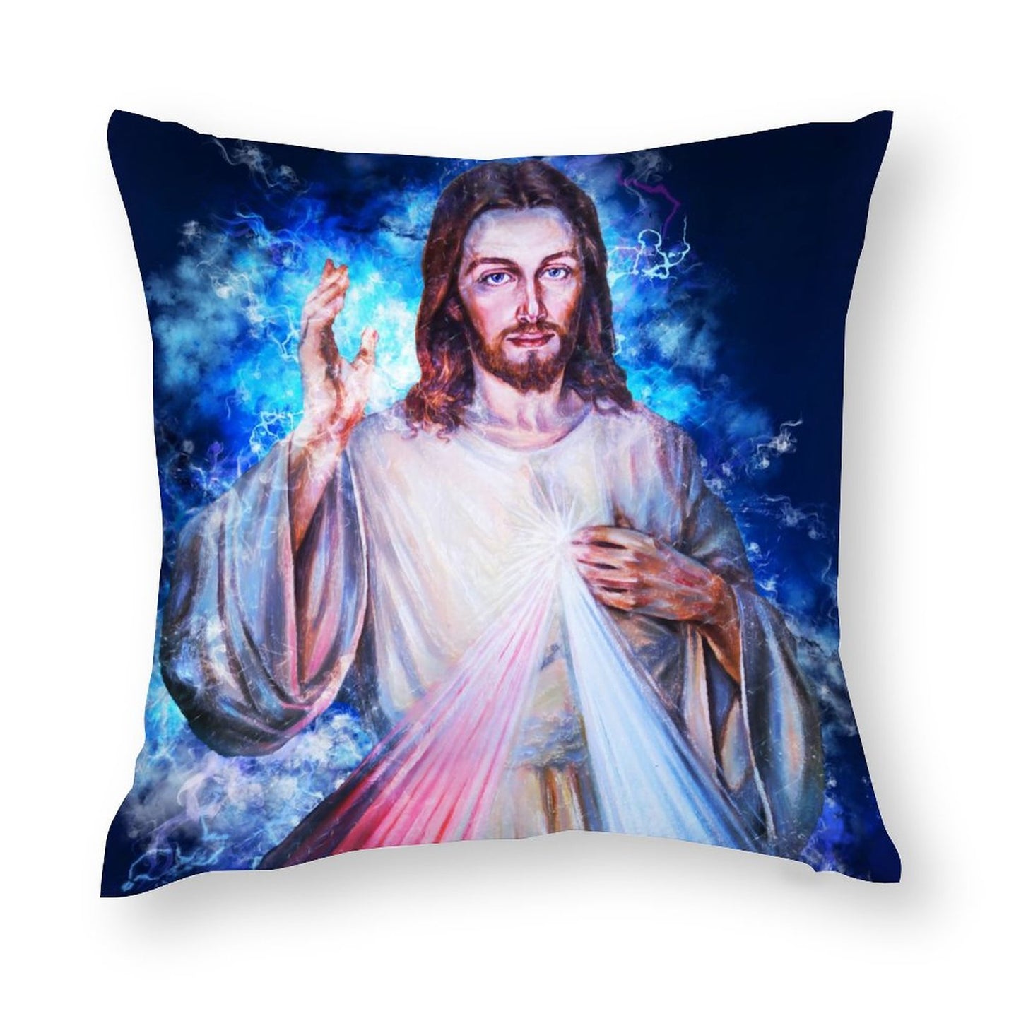 Custom Double-Sided Throw Pillow Covers | Personalized Hidden Zipper Case