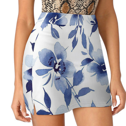 Custom Print Skort | Personalized A-Line Skirt with Shorts