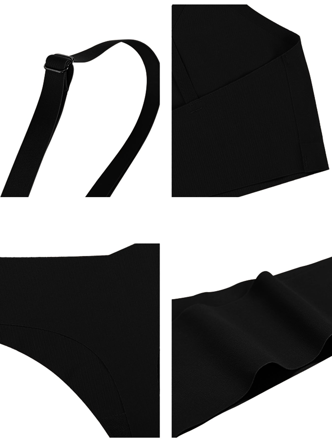 Custom Lingerie Set | Personalized Seamless Bra and Panty with Photo