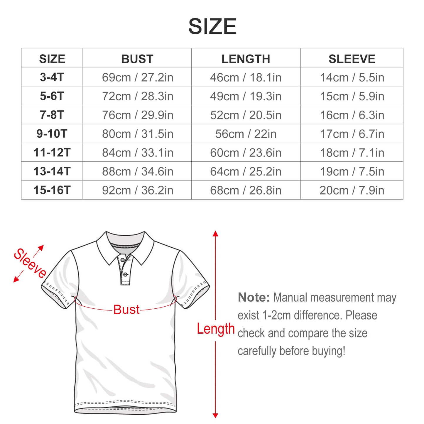 Custom Kids UPF 50+ Polo Shirt | Personalized Cooling Ice Silk Tee