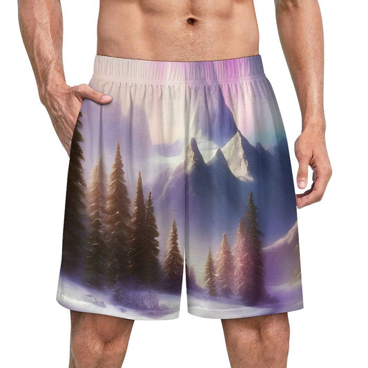Custom Ice Silk Lounge Shorts | Design Your Own Sleep Pants