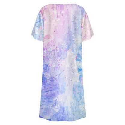 Custom Tunic Dress | Personalized Soft Loungewear Shirt for Women