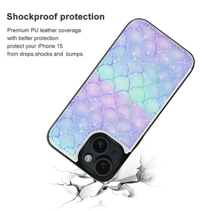 Custom iPhone 15 Flip Wallet Case | Protective Leather Folio & Card Holder