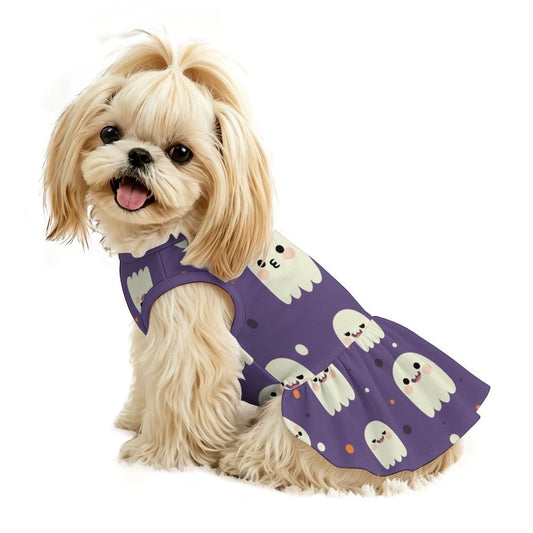 Custom Hawaiian Ruffle Pet Dress for Small Dogs and Cats