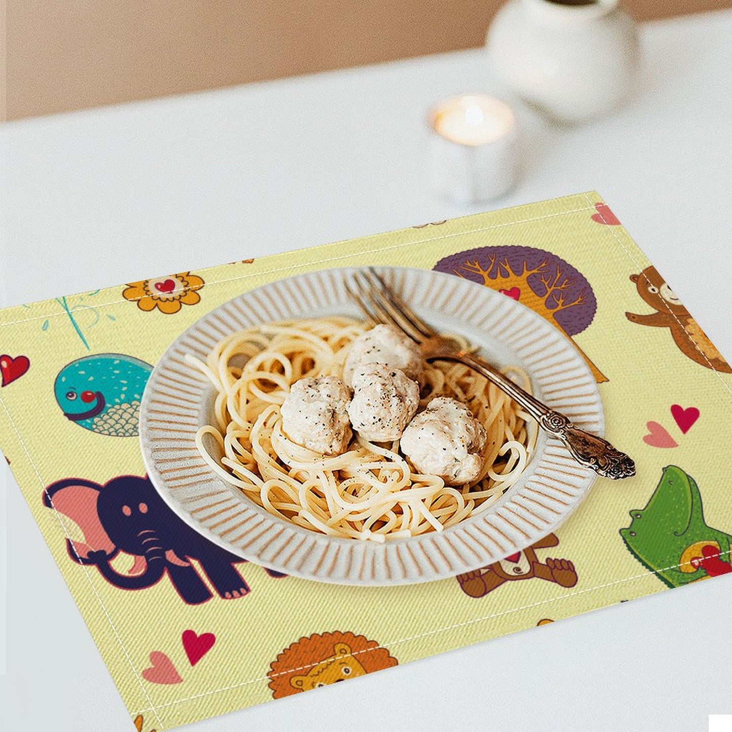 Custom Linen Placemats | Personalized Dining & Wedding Table Decor