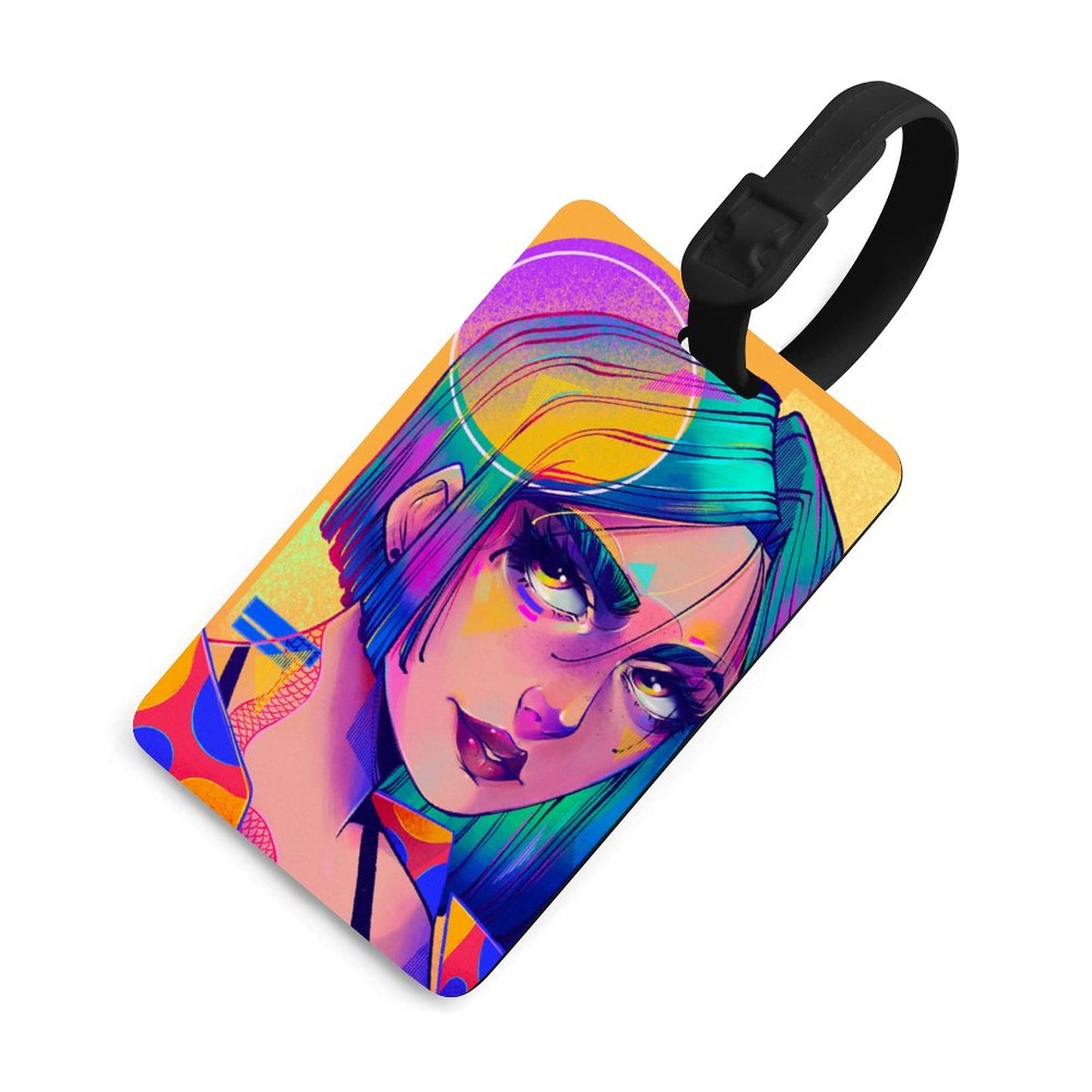 Custom TPU Luggage Tags | Personalized Travel Bag ID Label