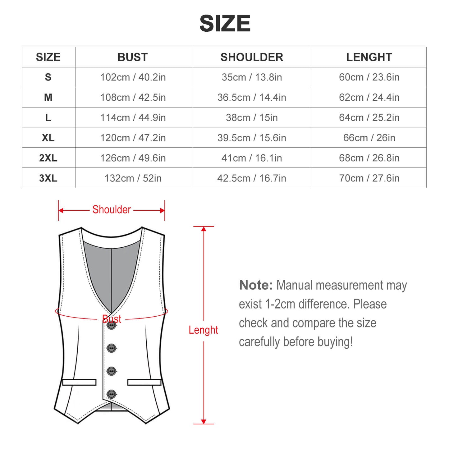 Custom Men's Suit Vest | Personalized Photo Print Waistcoat