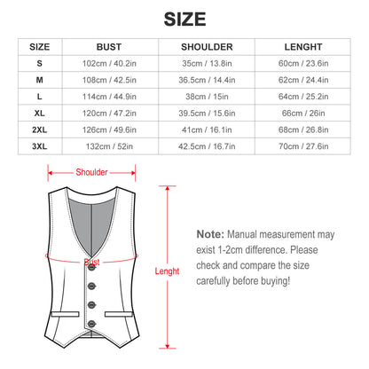 Custom Men's Suit Vest | Personalized Photo Print Waistcoat