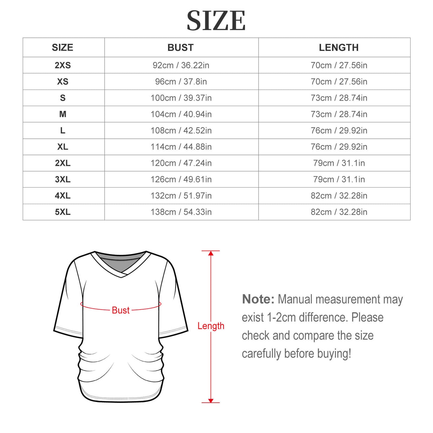 Custom V-Neck Ruched T-Shirt | Personalized Milk Silk Side Shirred Top