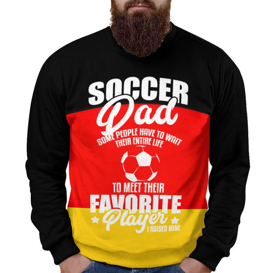 Custom All-Over Print Sweatshirt | Cotton-Feel Scuba Pullover (S-5XL)