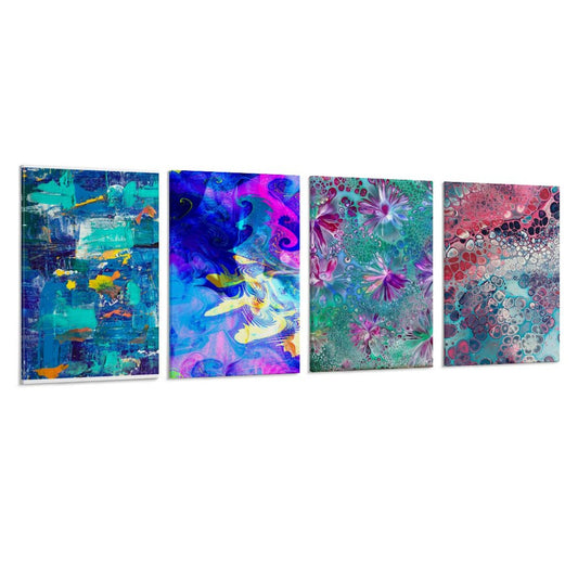 4 Piece Custom Canvas Wall Art Set | Turn Your Photos into a Gallery