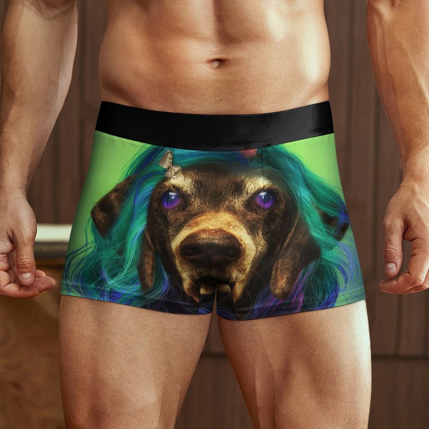 Custom Men's Boxer Briefs | Personalized Photo Underwear Gift
