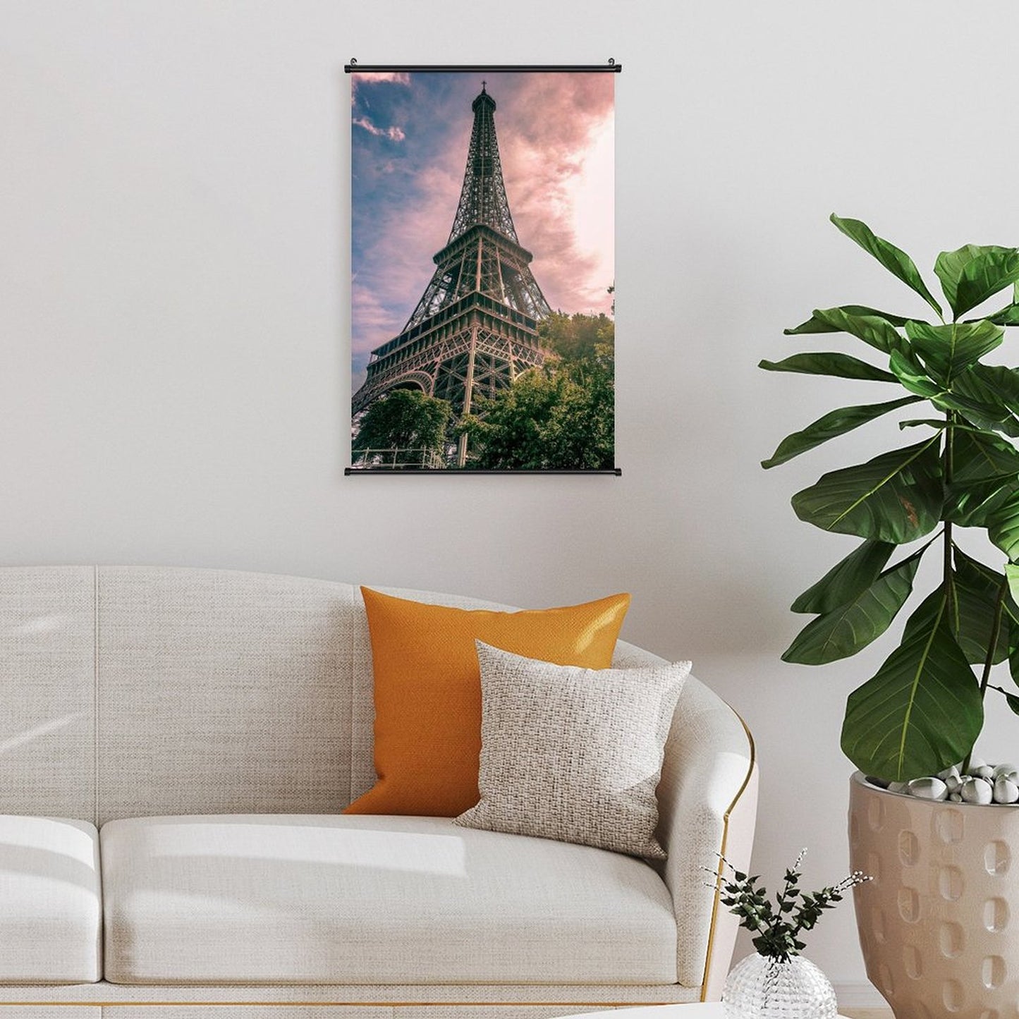 Custom Canvas Hanging Poster | Turn Your Photo into a Wall Scroll