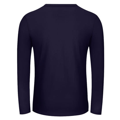 Custom All-Over Print Long Sleeve T-Shirt: Men's Full Graphic Tee