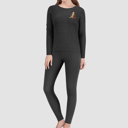 Custom Thermal Underwear Set | Personalized Women's Base Layer