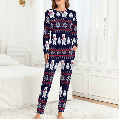Custom Women's Lounge Set with Pockets | Soft Sleepwear Pajamas (XS-6XL)