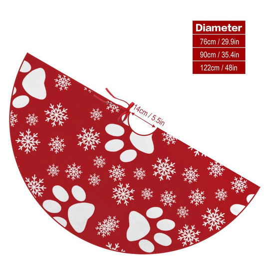 Create a Custom Photo Christmas Tree Skirt | Personalized Holiday Decor