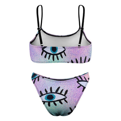 Custom Graphic Bikini Set | Sexy Two-Piece Swimsuit