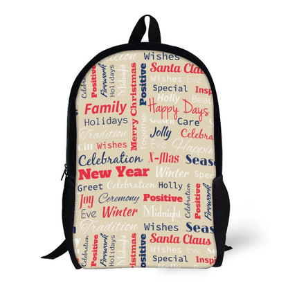 Custom 17 Inch School Backpack | Heavy Duty 600D Reinforced Bag