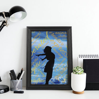 Custom Vertical Framed Canvas | European-Style Portrait Wall Art