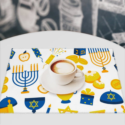 Custom Placemats Set of 6 | Personalized Heat-Resistant Mats