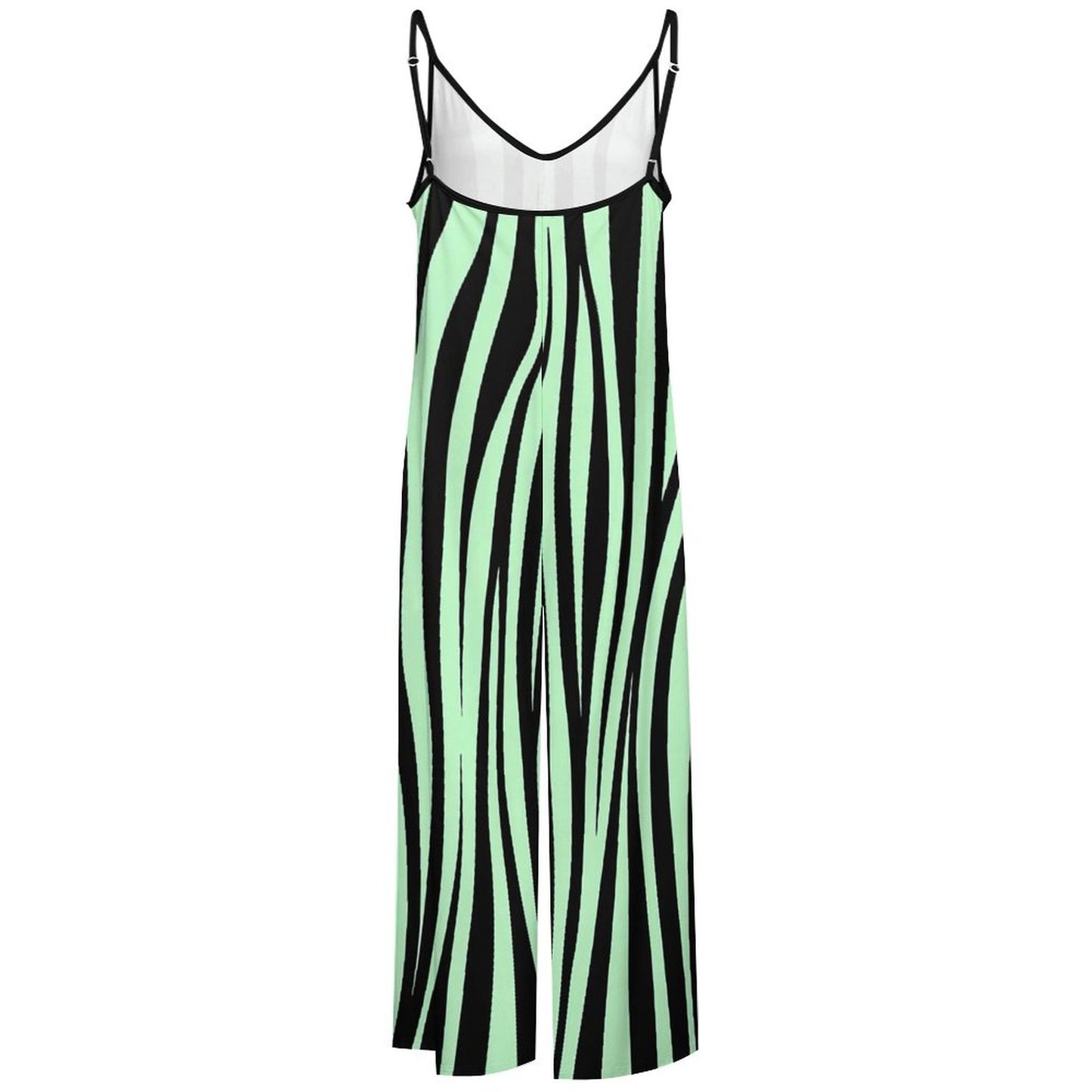 Custom Loose Fit Spaghetti Strap Jumpsuit | Casual Overalls