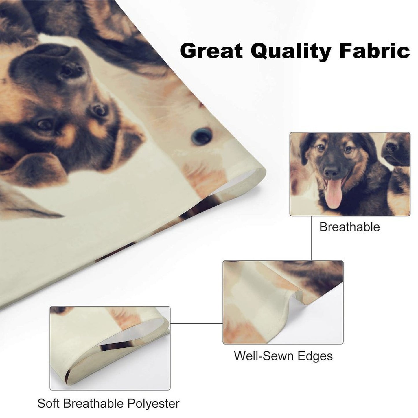 Custom Lightweight Triangle Pet Bandana