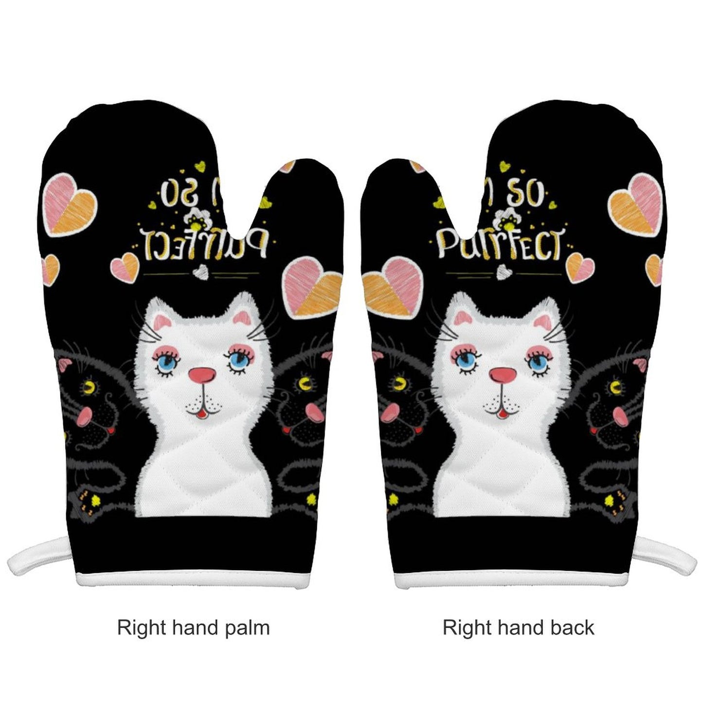 Custom Oven Mitts and Pot Holder Set | Personalized Heat Resistant Kitchen Gear