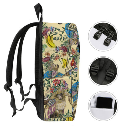 Custom 300D Backpack for School | Ergonomic Personalized Daypack