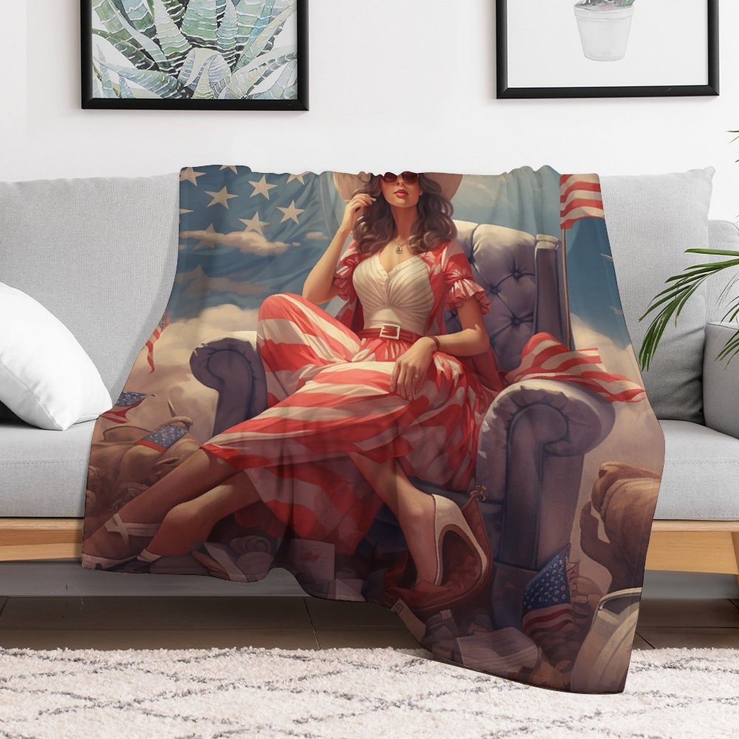 Personalized Photo Flannel Blanket - Ultra Soft Custom Throw - Upload Your Image!