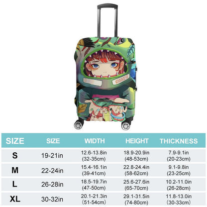 Custom Luggage Cover | Personalized Suitcase Protector with Photos