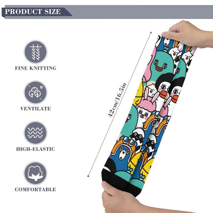Custom 360 Print Socks | All-Over Seamless Photo Socks
