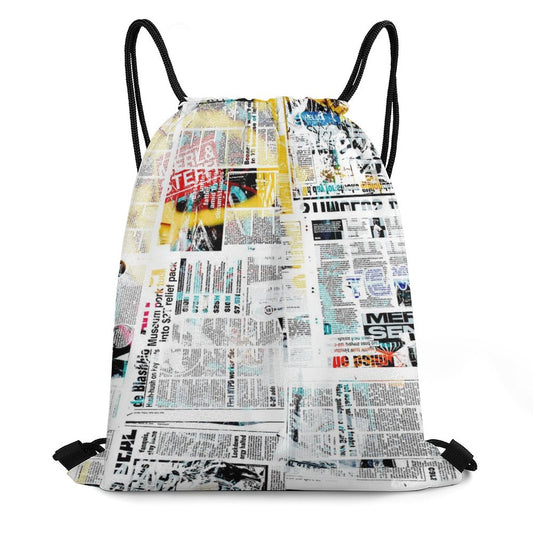 Custom Drawstring Bag | Durable Honeycomb Fabric with Your Logo