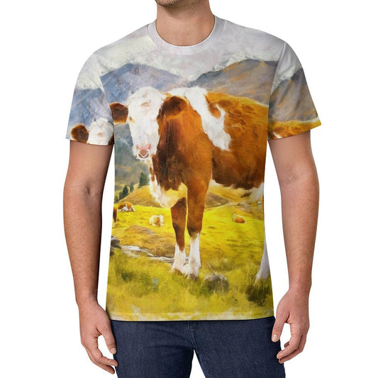 Custom All Over Print T-Shirt | Personalized Photo Tee | Ice Silk Fabric