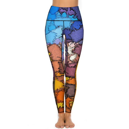Custom High-Waist Yoga Pants with Pockets | CE003 Performance Leggings