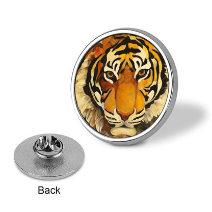 Custom Printed Classic 1-Inch Round Metal Lapel Pin
